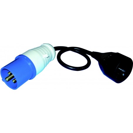 ADAPTATEUR CARAVANE 30CM FEMELLE CEE ADAPTATEUR CARAVANE 30CM FEMELLE CEE