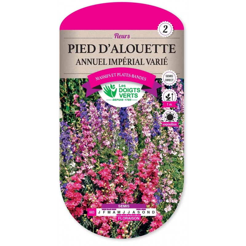 PIED D ALOUETTE ANNUEL IMPERIAL VARIE cat2