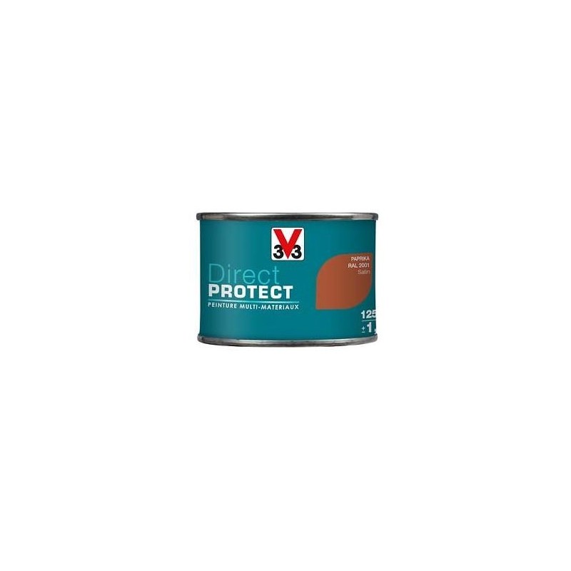 PEINTURE MULTI-MATERIAUX DIRECT PROTECT PAPRIKA SATIN 125ML