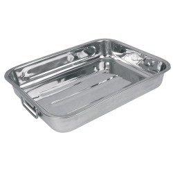 PLAT FOUR INOX 27X20X H6CM...