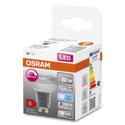 Spot LED GU10 PAR16 verre...