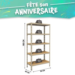 ÉTAGÈRE POKERINO 5...